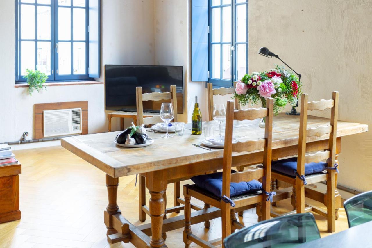 Sunny Stylish Spacious Loft In Old-Port Марсель Экстерьер фото